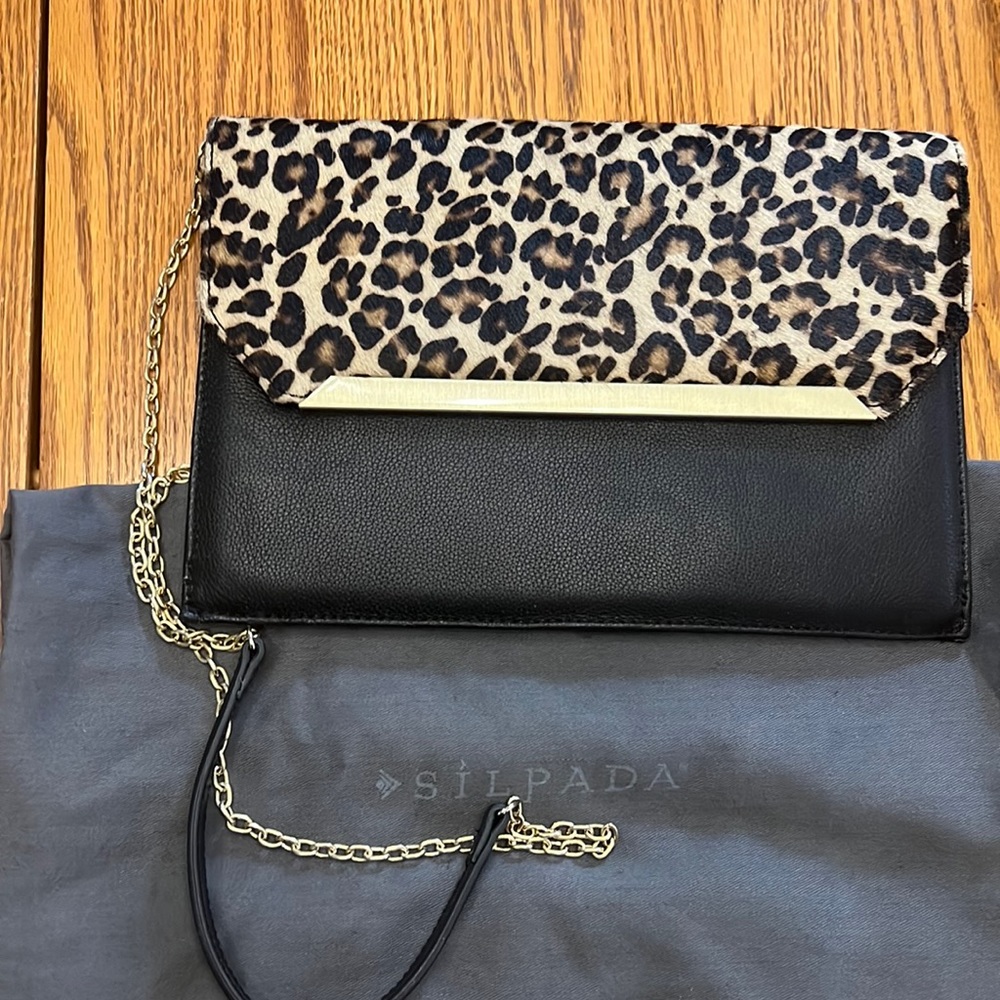 Silpada Black Leather Purse